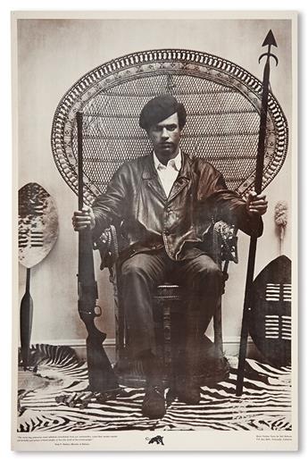(BLACK PANTHERS.) NEWTON, HUEY P. The Racist Dog Policemen Must Withdraw Immediately From Our Communities.